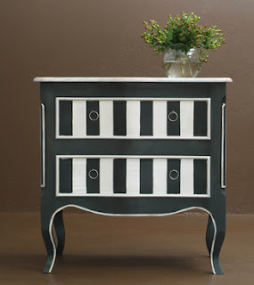 Taller Creativo Gloria: Mueble en Blanco y Negro